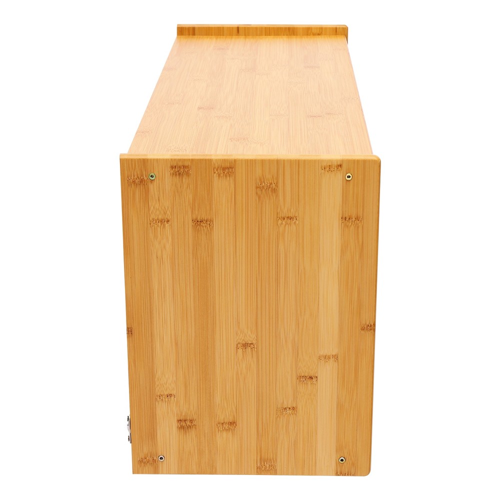 Kitchen Pantry Cabinet with Doors Wall Mounted, Countertop Cupboard 2-Tier