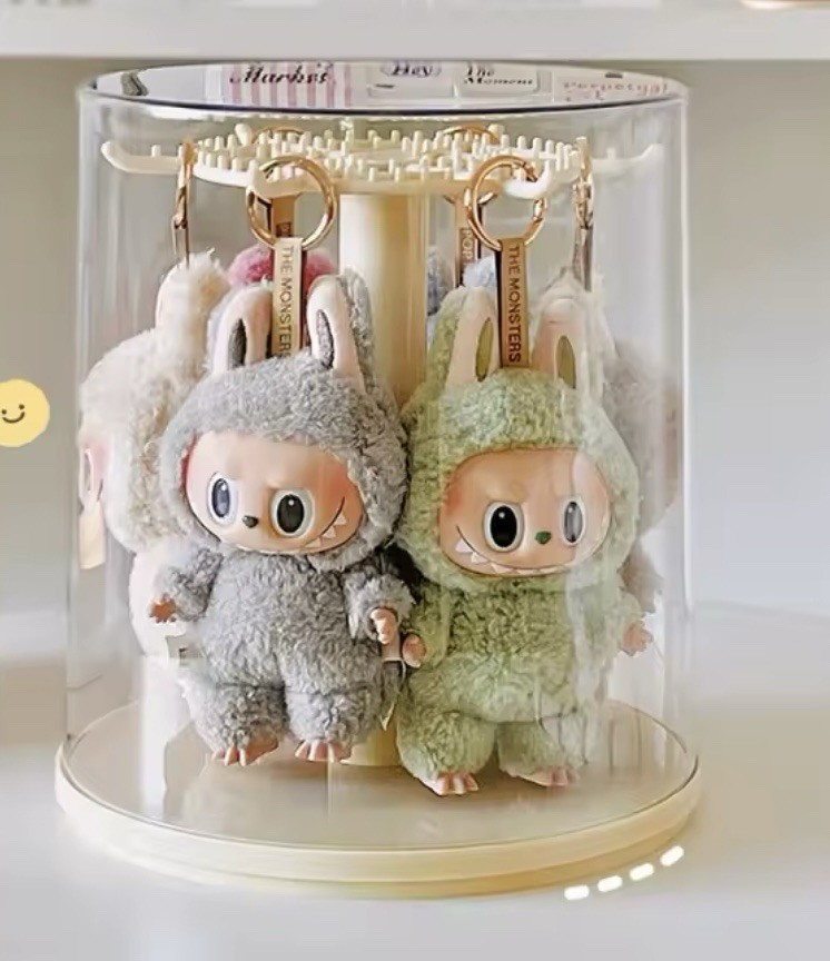 Labubu Round Display Case- Dolls Not Included