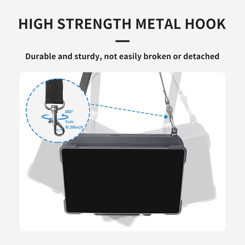 Remote Control with Screen Double Hook Lanyard (Thin String Model) for RC PRO 2