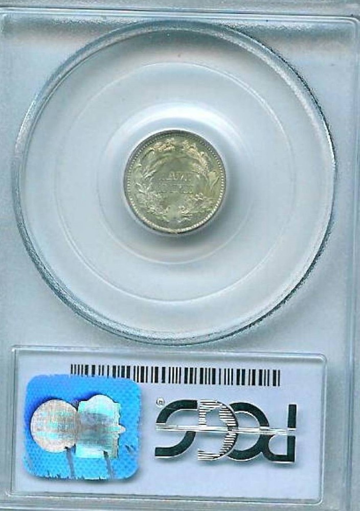 1862 Seated Half Dime : PCGS MS66