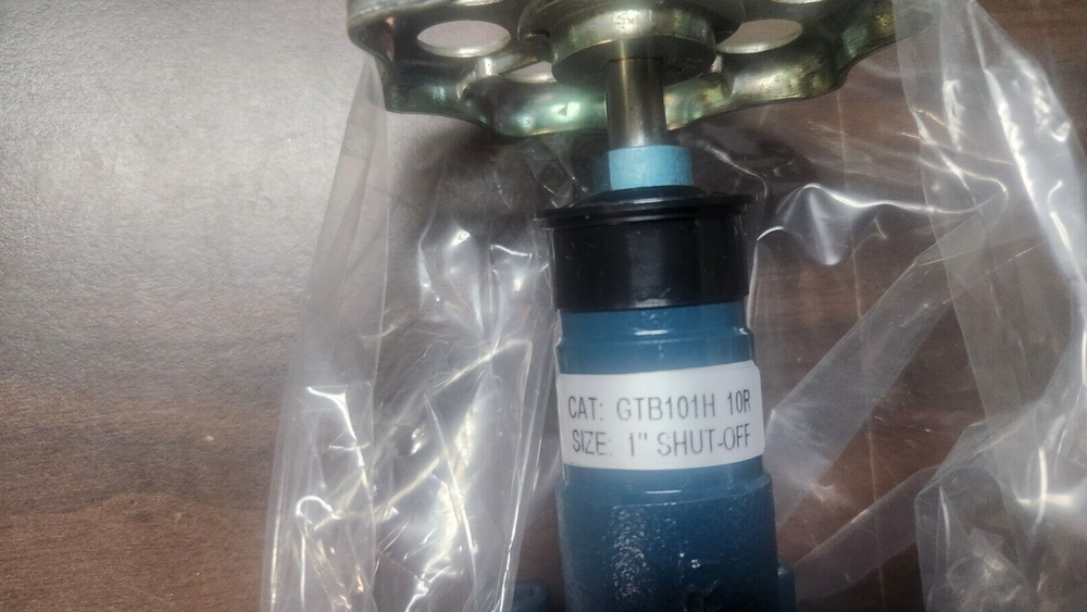 Hansen Technologies 1" Shut-off valves model GTB101H