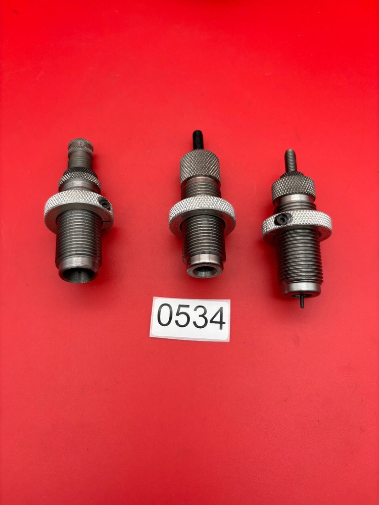 RCBS 357 Rem Max Reloadinfd Dies 3 Die Set #0534