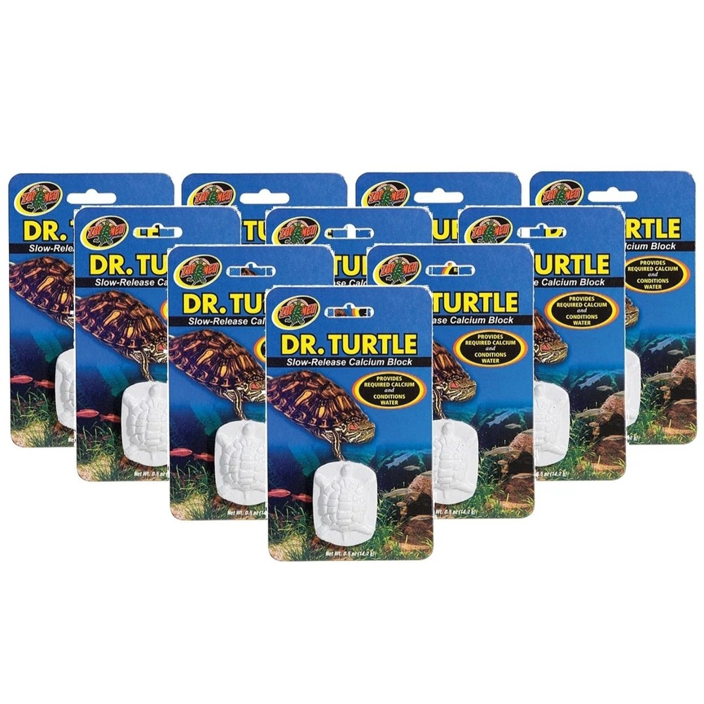 Zoo Med Dr. Turtle 10 pack calcium block slow release