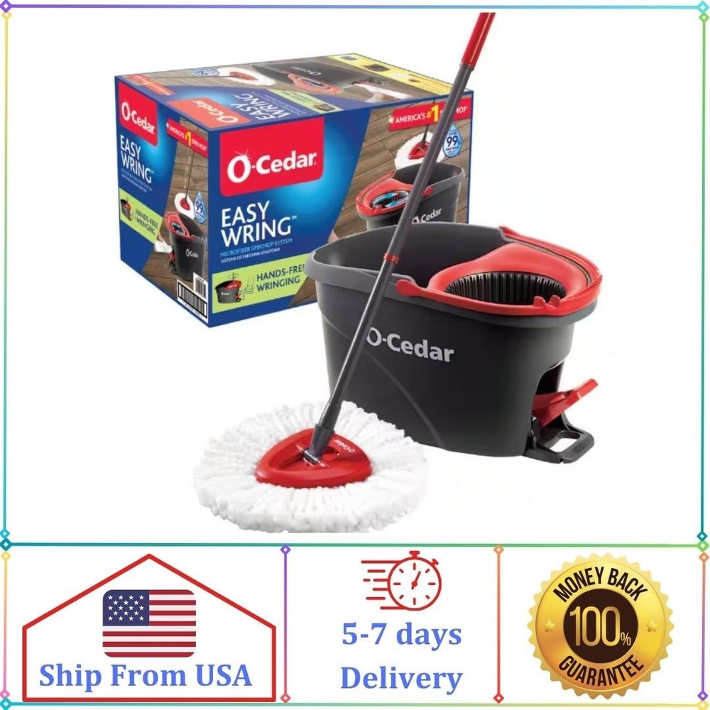 EasyWring™ Spin Mop & Bucket System