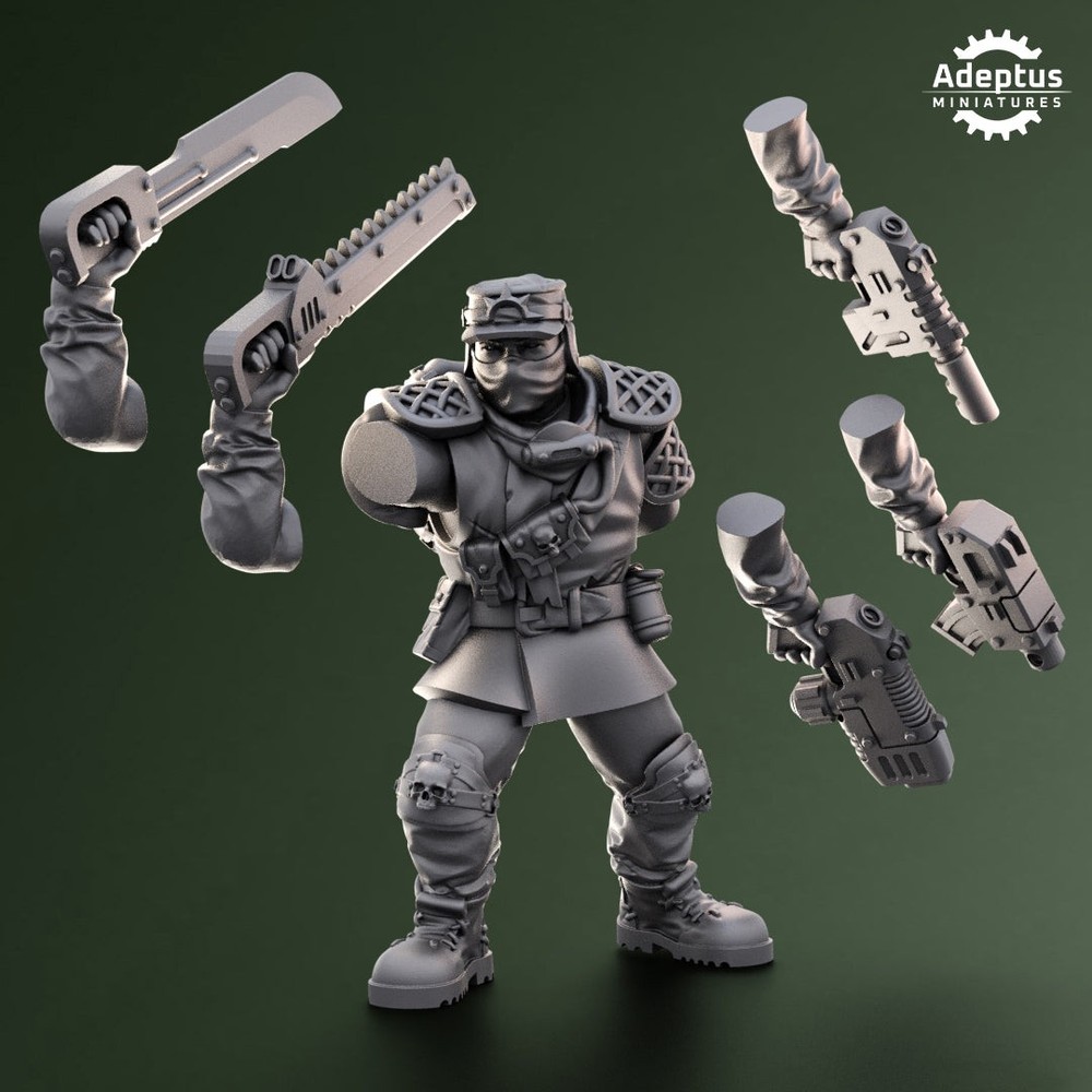 Command Squad - Sunscorch Regiment - Set of 4