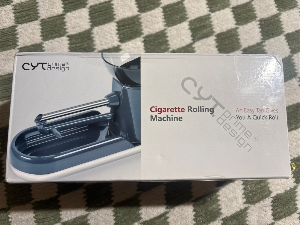 CYT Prime Design Black Electric Automatic Cigarette Rolling Machine