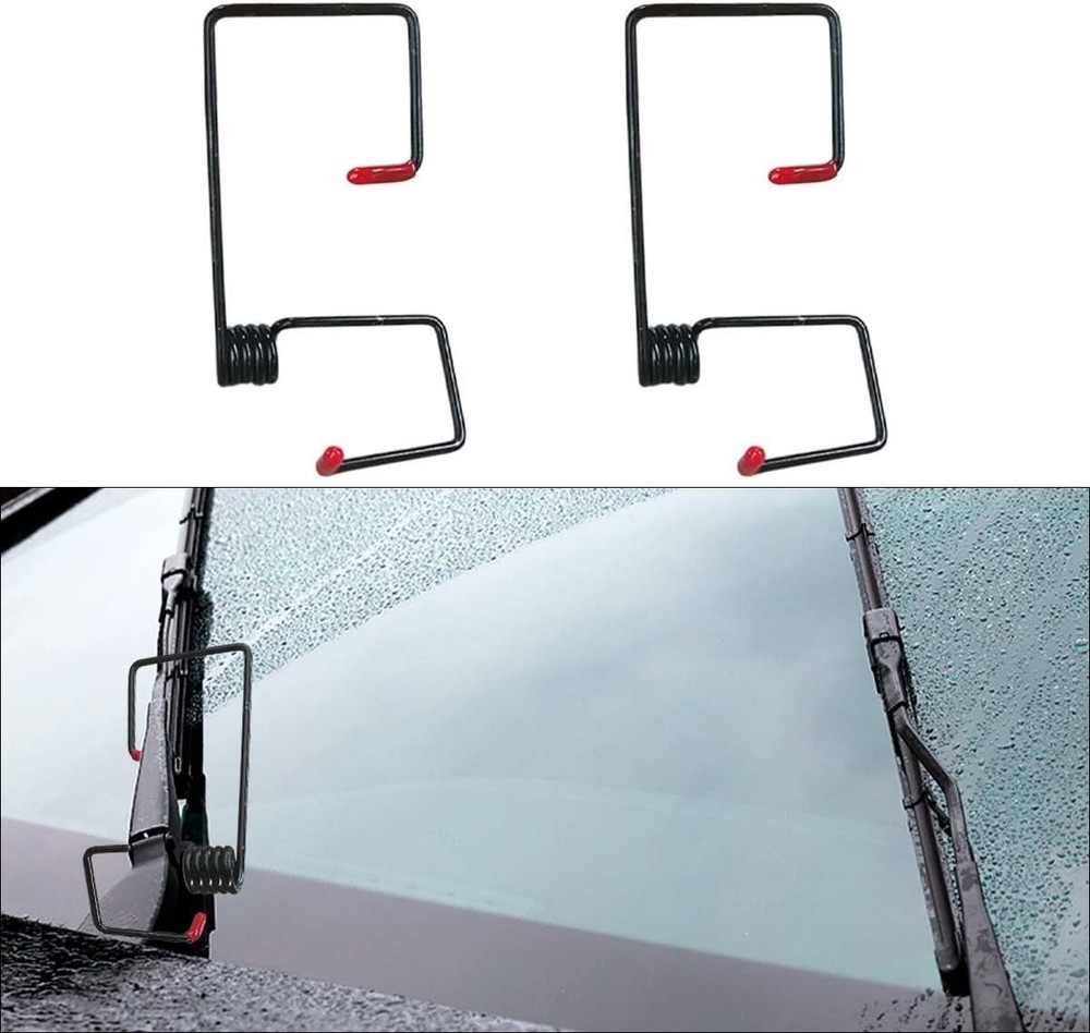 Windshield Wiper Arm Pressure Spring Booster Kit - 2PCS for Enhanced Performance