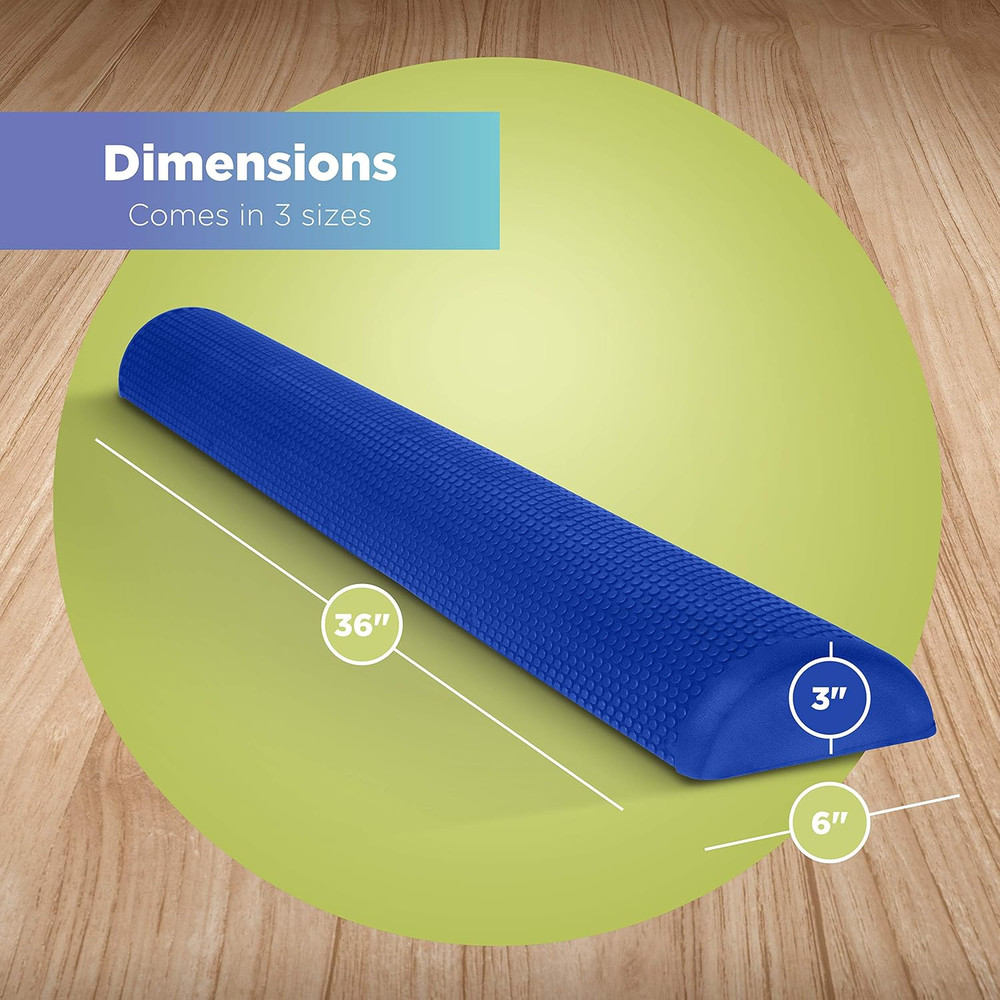 High-Density EVA Foam Rollers | Deep Tissue Massager | Myofascial Release Textur