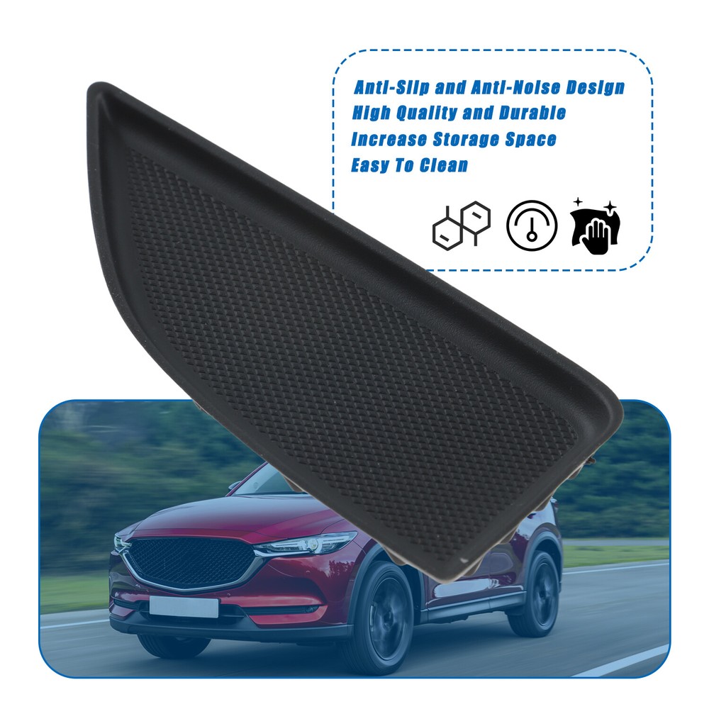 Front Left Side Door Panel Cover Rubber Mat Insert for Mazda CX-5 2017-2021