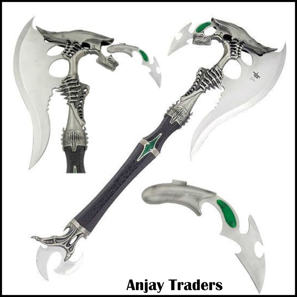 Alien Warrior Fantasy  Battle Axe