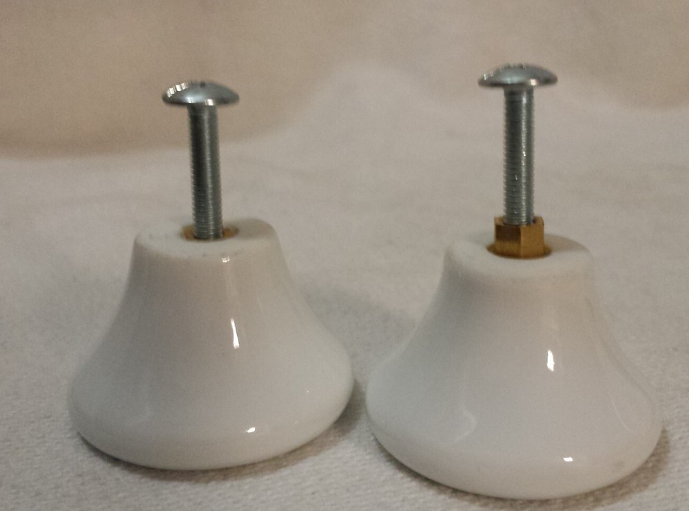 Vtg Hardware Architectural Salvage Elephant Drawer Pull Knobs (2) for Crafts