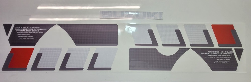 SUZUKI samurai side BODY DECALS stickers
