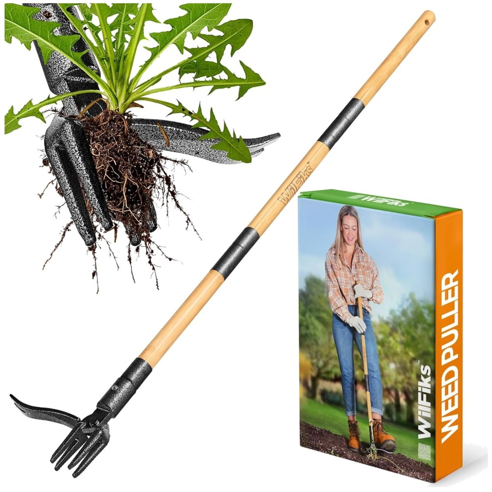 Foot Platform Design Weed Remover Tool - Effortless Weeding