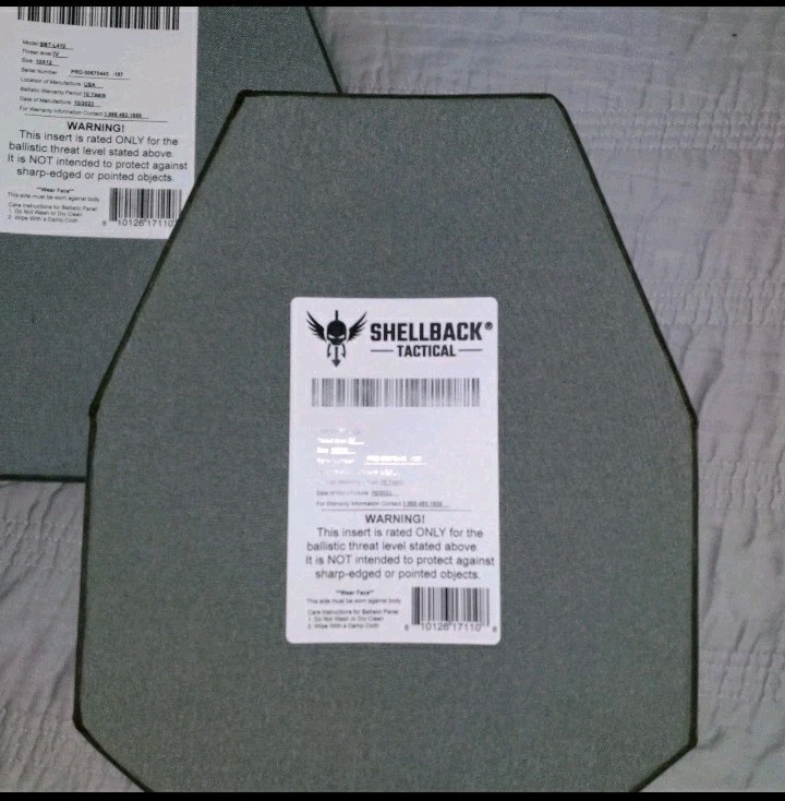 Shellback Tactical Rifle Plates (new)