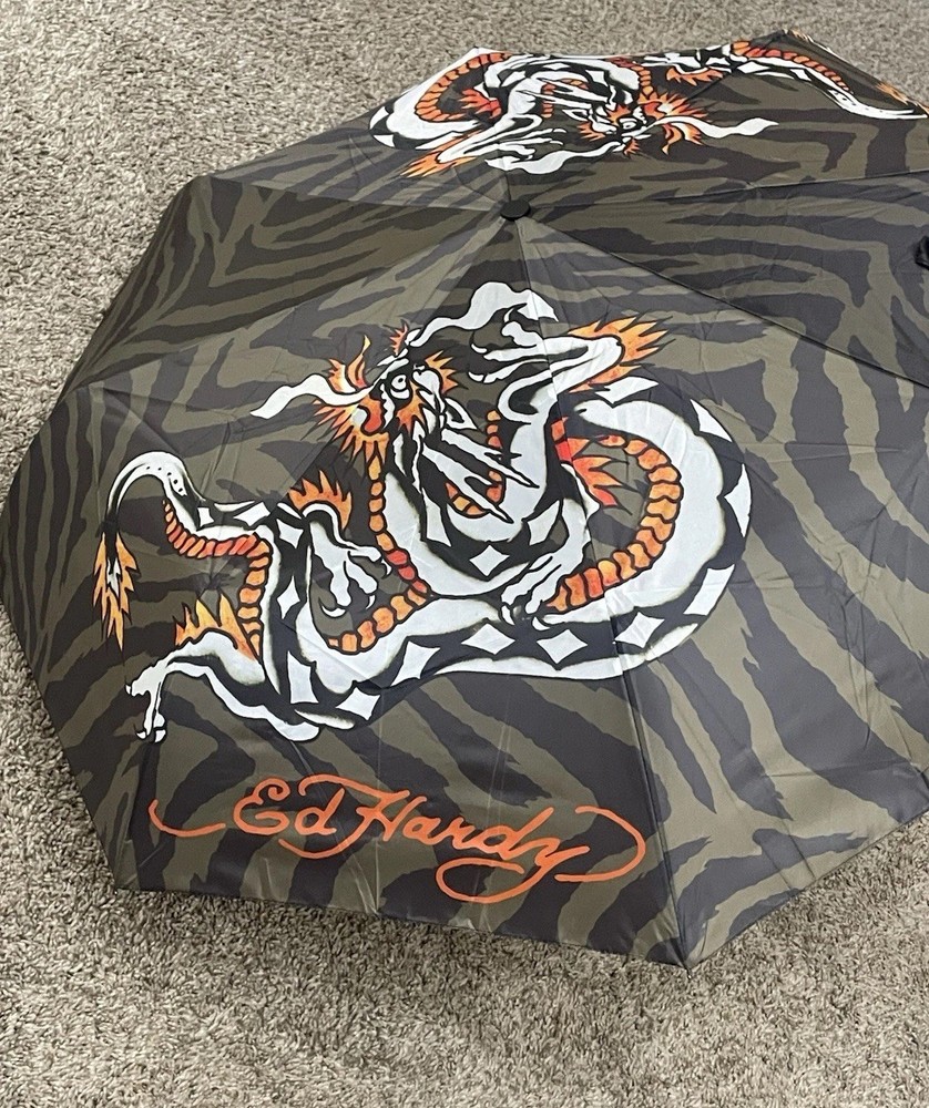 Ed Hardy Tiger Dragon Umbrella