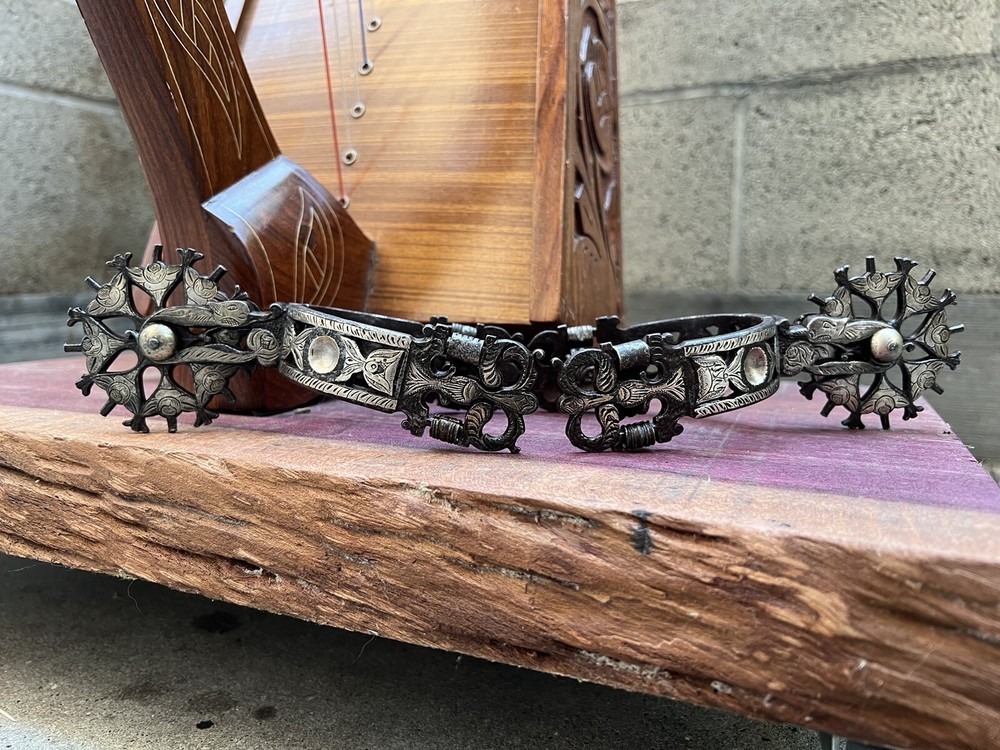 Antique 1800s Mexican Spurs Colonial