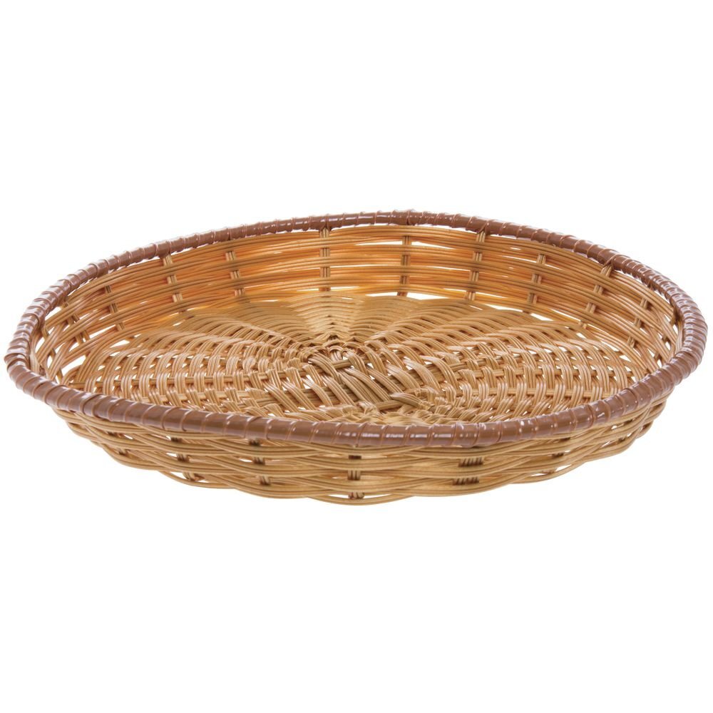 HUBERT Round Display Basket- 18"D x 2"H