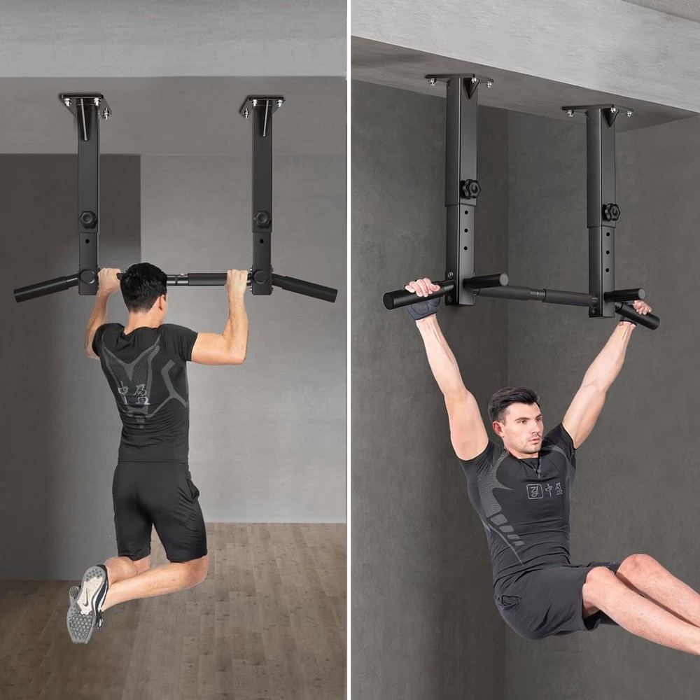 Wall Mount Pull Up Bar, Joist Beam and Rafter Black2