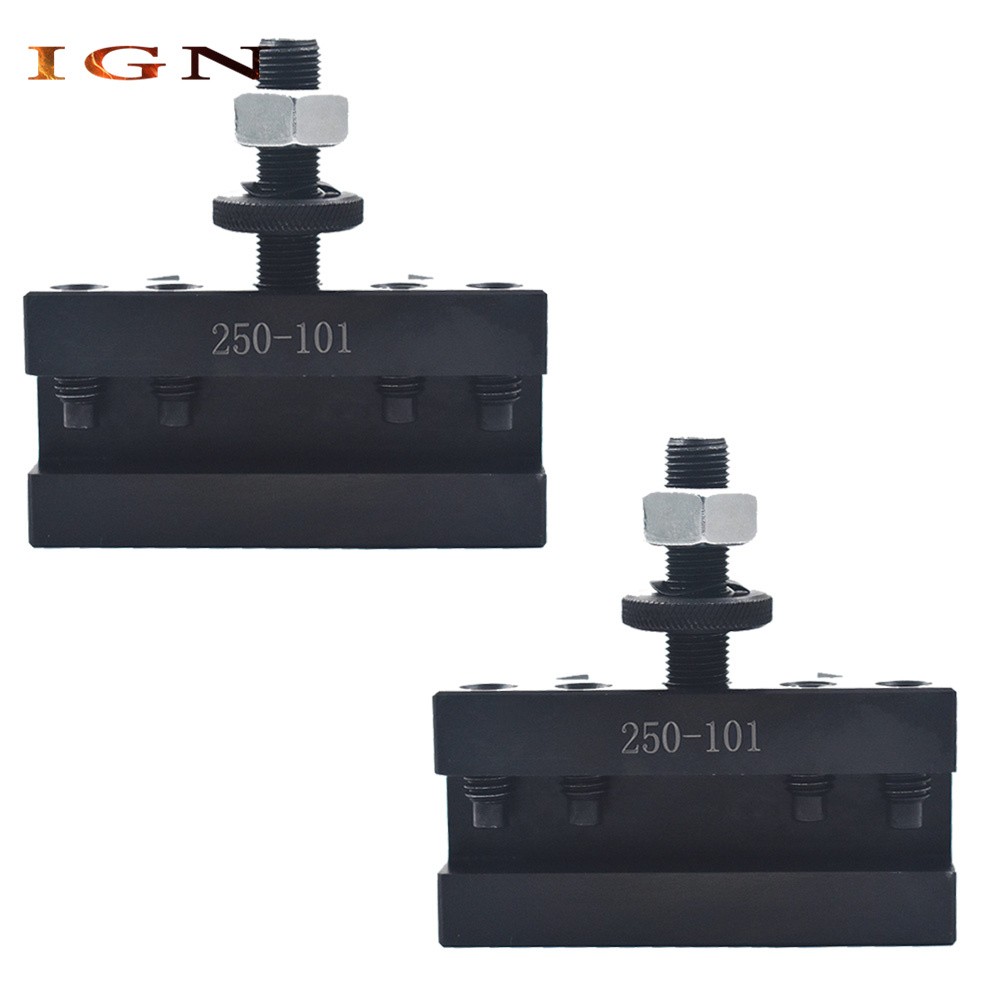 2PCS AXA #1 250-101 Quick Change Tool Post Turning & Facing Holder New