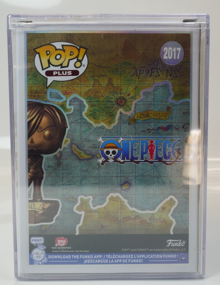 FUNKO Pop! Plus Sanji Statue (Bronze) with Hard Protector & Box SEALED #2017