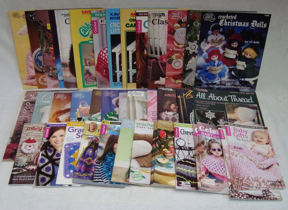 Crochet Patterns ~ U Choose ~ CP#3 ~ READ DESCRIPTION ON SHIPPING TIME!