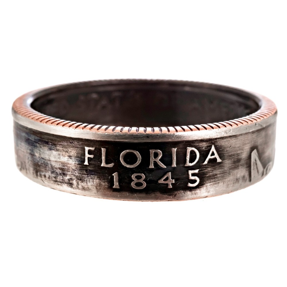 Florida Coin Ring - Handmade Ring