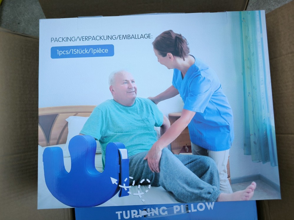 U-Shaped Turning Pillow, Patient Turning Device Help Elderly Turn Over Medium