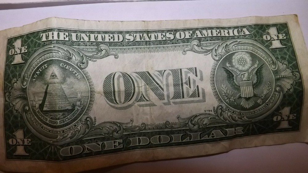 VINTAGE 1935 $1 SILVER CERTIFICATE ONE DOLLAR BILL