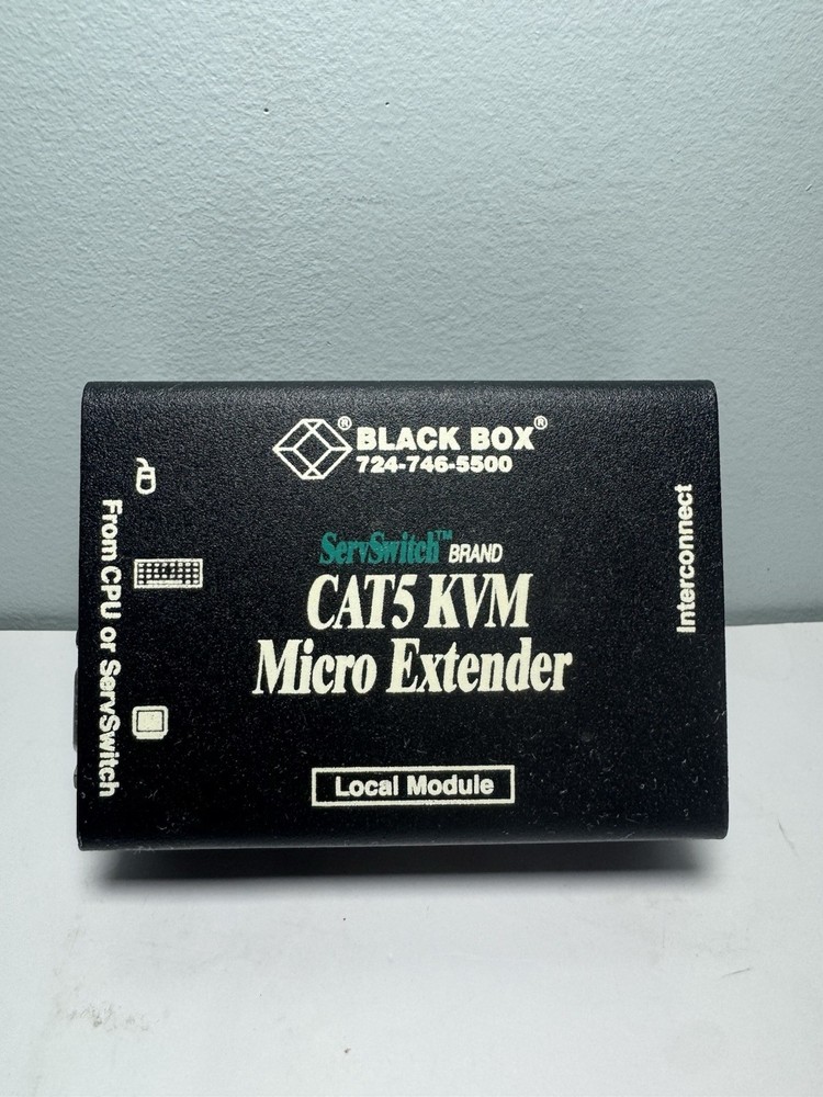 Black Box ServSwitch ACU3009A CAT5 KVM Micro Extender Local Module