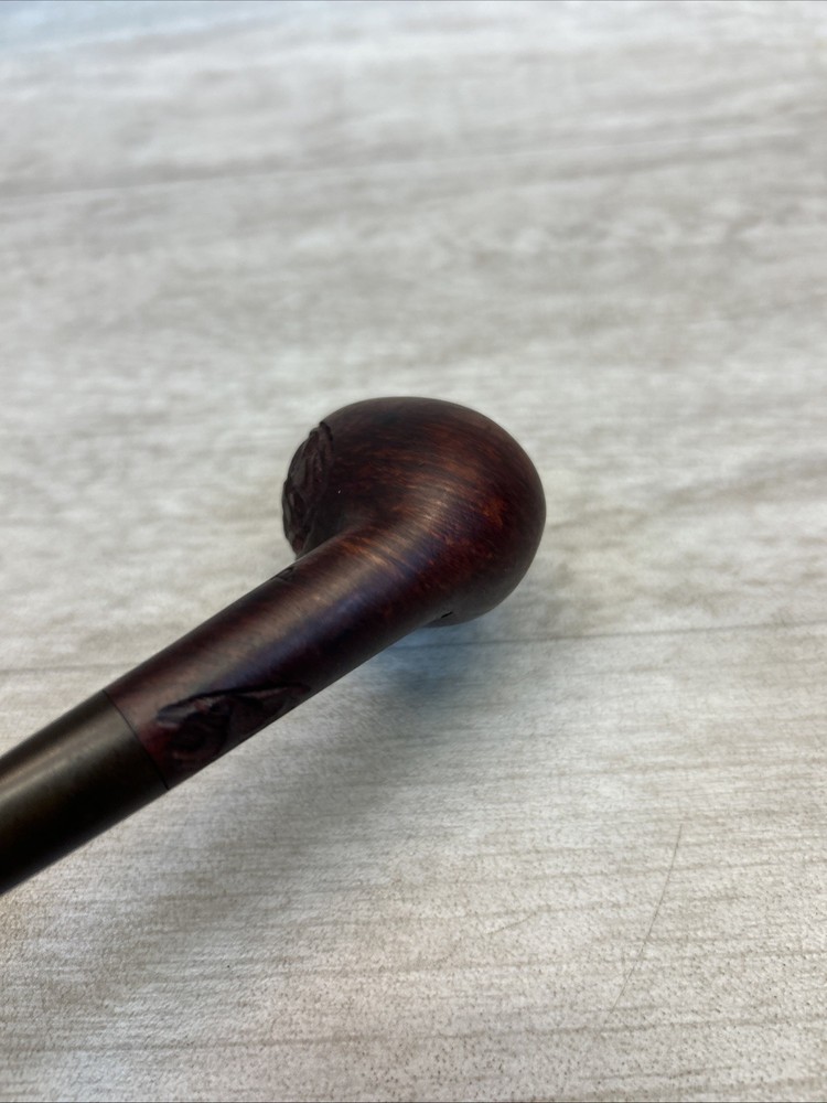 EHRLICH IMPORTED-BRIAR smoking Pipe Beautiful Grain “P” “E”