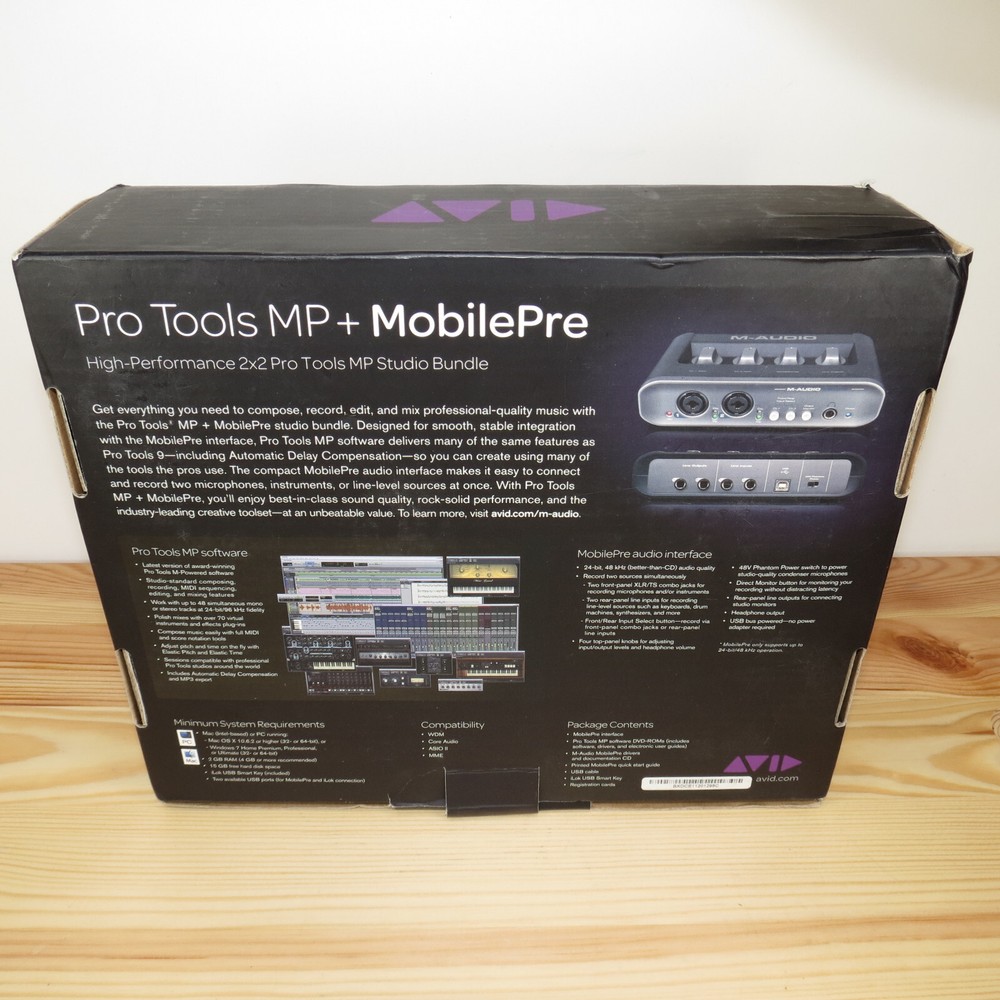 M-Audio Pro Tools MP & MobilePre Pro Tools MP 9