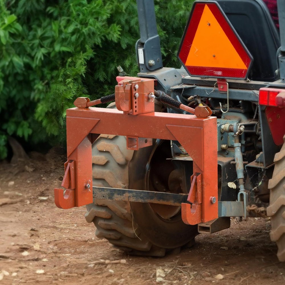 3000LBS 3-Pt Hitch Adaptation Attach W/ 2" Receiver  for Category 1 Tractors