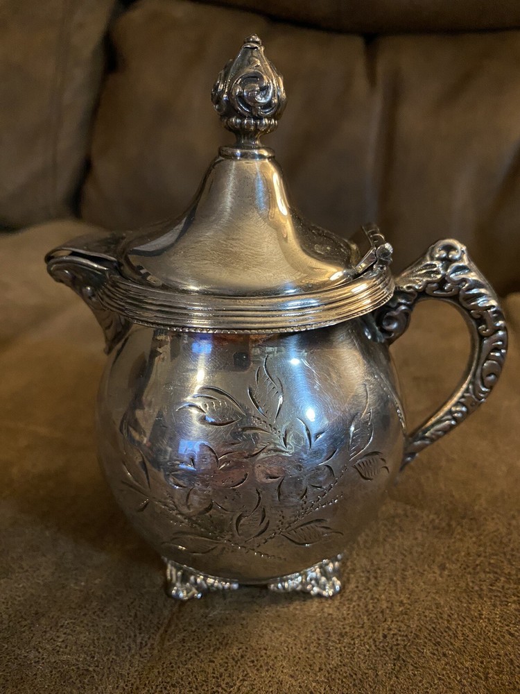 Vintage Triumph Silver Plate Creamer