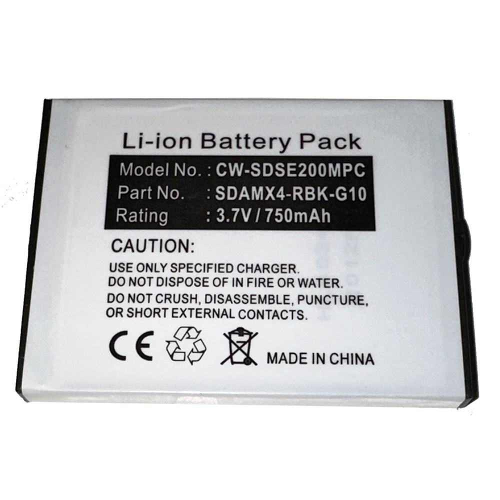 Replacement Battery for SanDisk Sansa MP3 San Disk e260 e250R CS-MPSE250SL e200