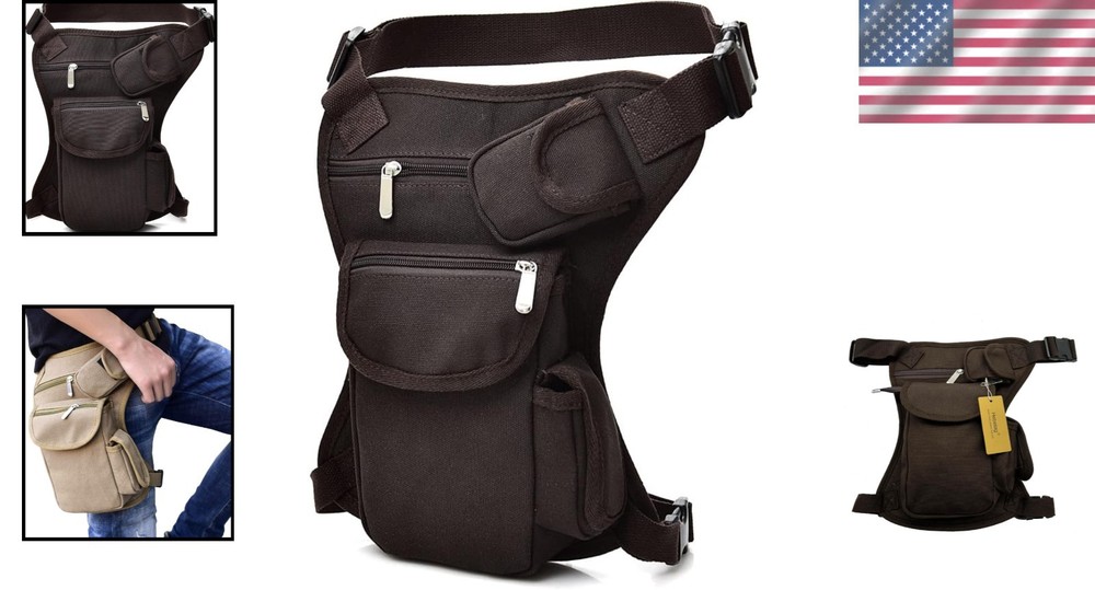 Breathable Thigh Pack with Adjustable Straps and Pockets