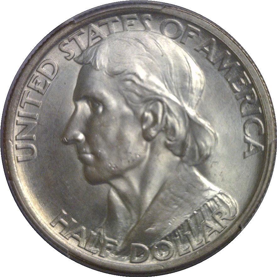 1936 Boone Commemorative Half Dollar PCGS MS-65