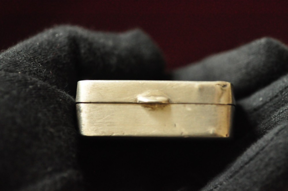 Vintage Webster Sterling Silver Pill Box – Rectangular 2" × 1.25" 30g No Monog.