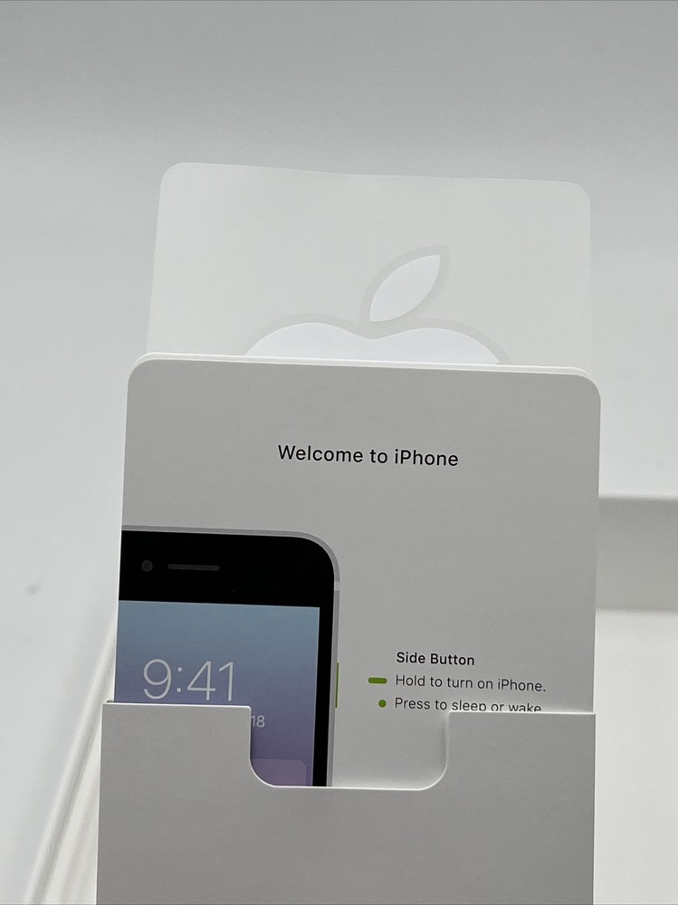 EMPTY BOX Apple iPhone SE Only Black 128GB (NO PHONE)