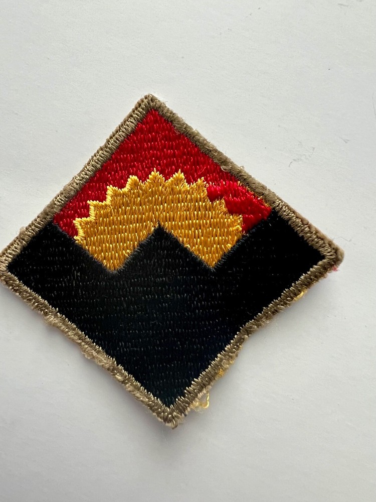 Western Defense Command OD Border US Army Patch