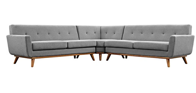 Modway used L-Shaped sectional sofa couch
