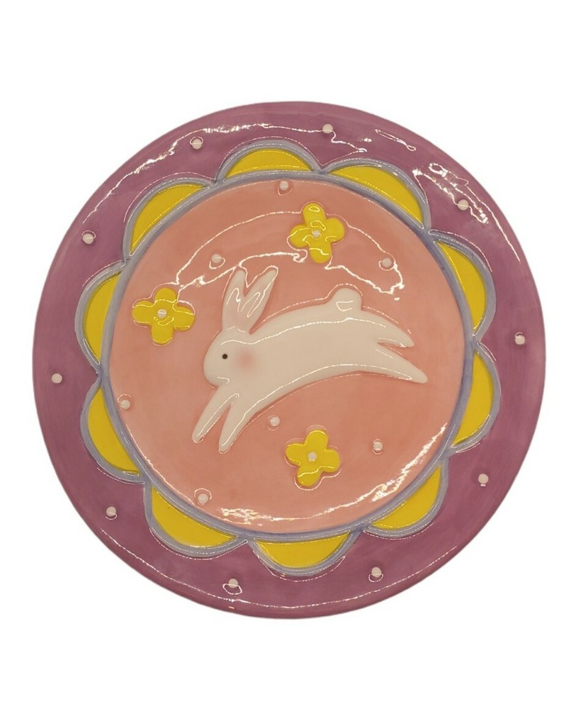 Plate Easter Bunny Decorations Easter Spring Plate Eggs Food Cookies Deserts