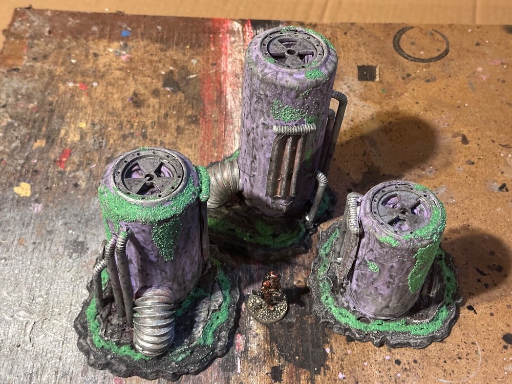 Sci-Fi Terrain pieces .20 – Tabletop Gaming scratch built.