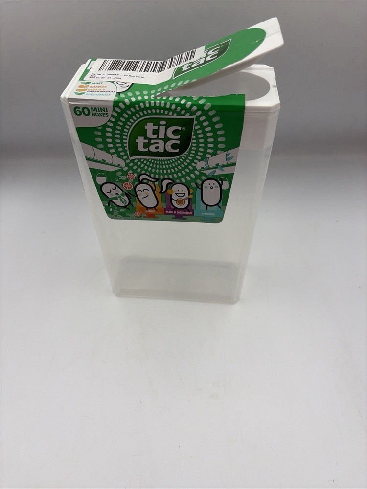 Giant Empty Tic Tac Container For Crafts/projects/repurposing