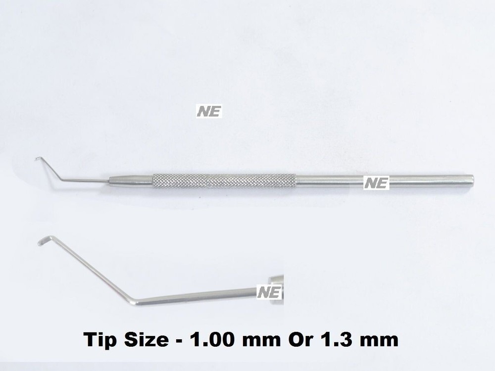 SS NAGAHARA Phaco Chopper Blunt Tip 1.5mm Cutting Edge Eye Instruments Forceps