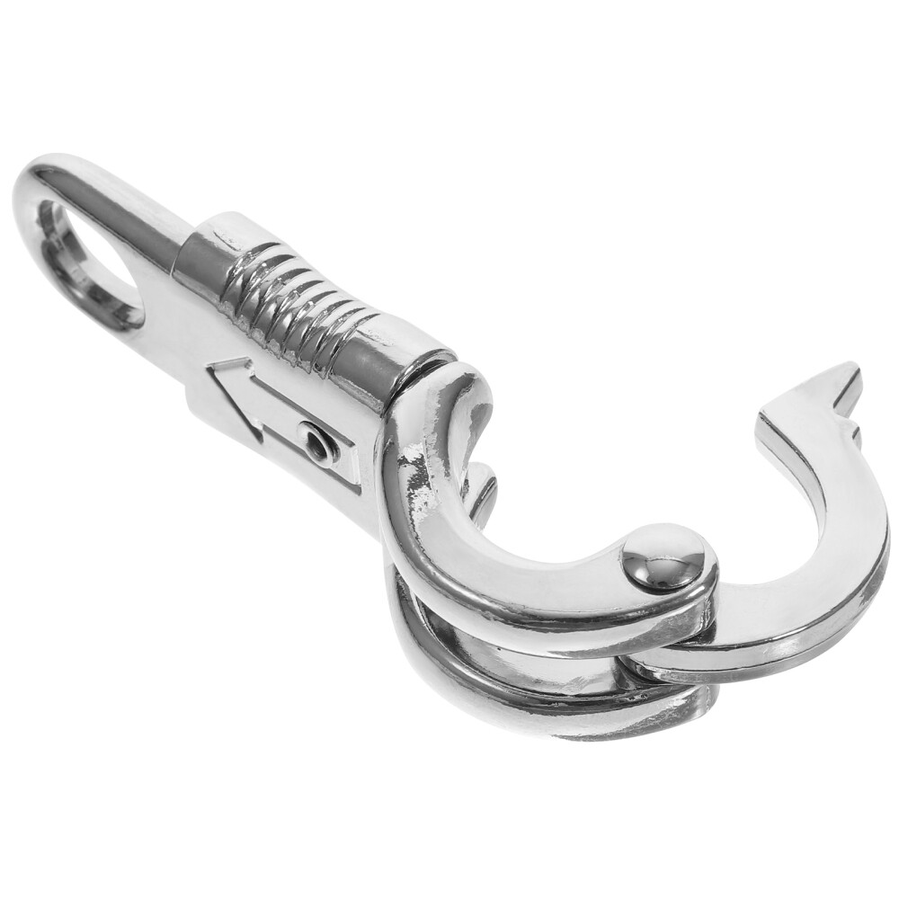 1PC Panic Hook 102MM Panic Snap With Fixed-eye Quick Release Riding Snap