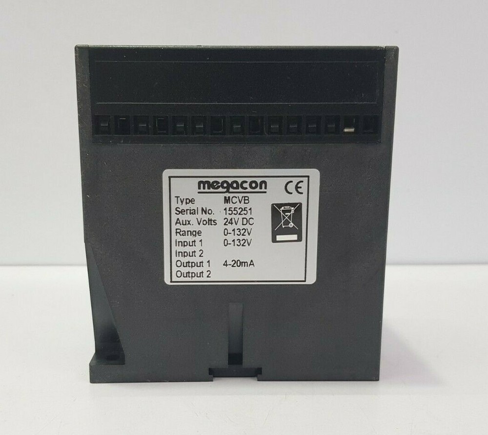 MEGACON VOLTAGE TRANSDUCER AUXILIARY 24VDC MCVB