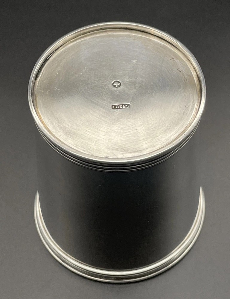 Trees Sterling Silver Mint Julep Cup 3 1/8”