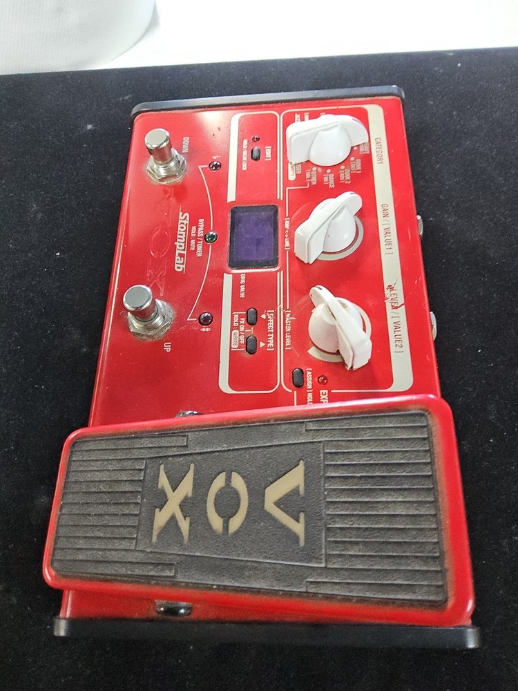 VOX SL2B StompLab IIB 2B Modeling Bass Compact Multi Effector Expression Pedal