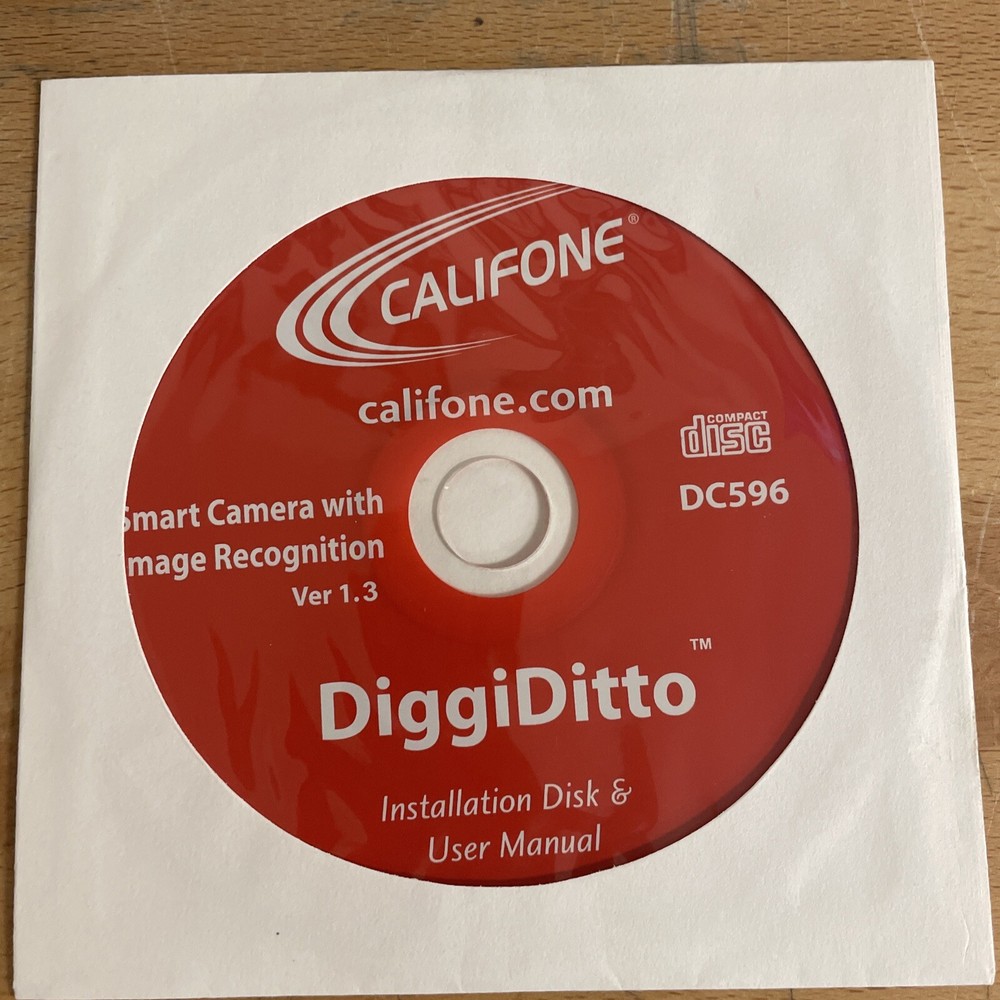 Califone DiggiDitto DC596 Document Smart Camera w/ Case