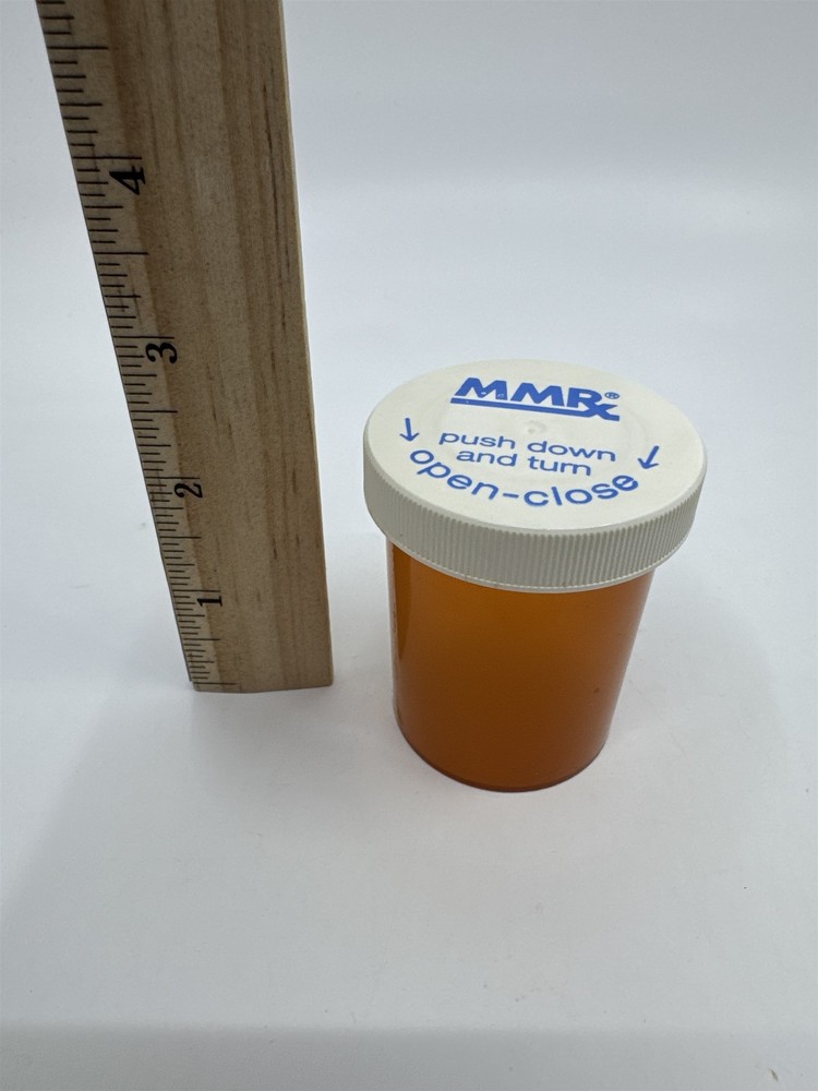 Vintage Nostalgic MMRX Empty Pill Bottle Organizer